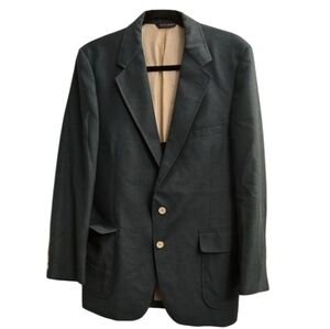 Van Julian Green Two-Button Mens Sport Coat Blazer. 40R